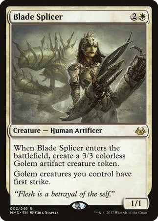 Blade Splicer [Modern Masters 2017] | Cracking-Singles