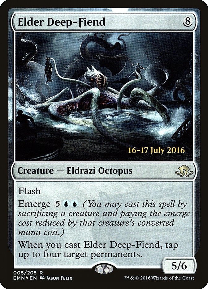 Elder Deep-Fiend  [Eldritch Moon Prerelease Promos] | Cracking-Singles