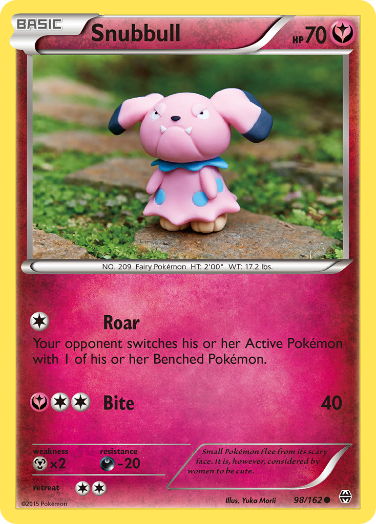 Snubbull (98/162) [XY: BREAKthrough] | Cracking-Singles