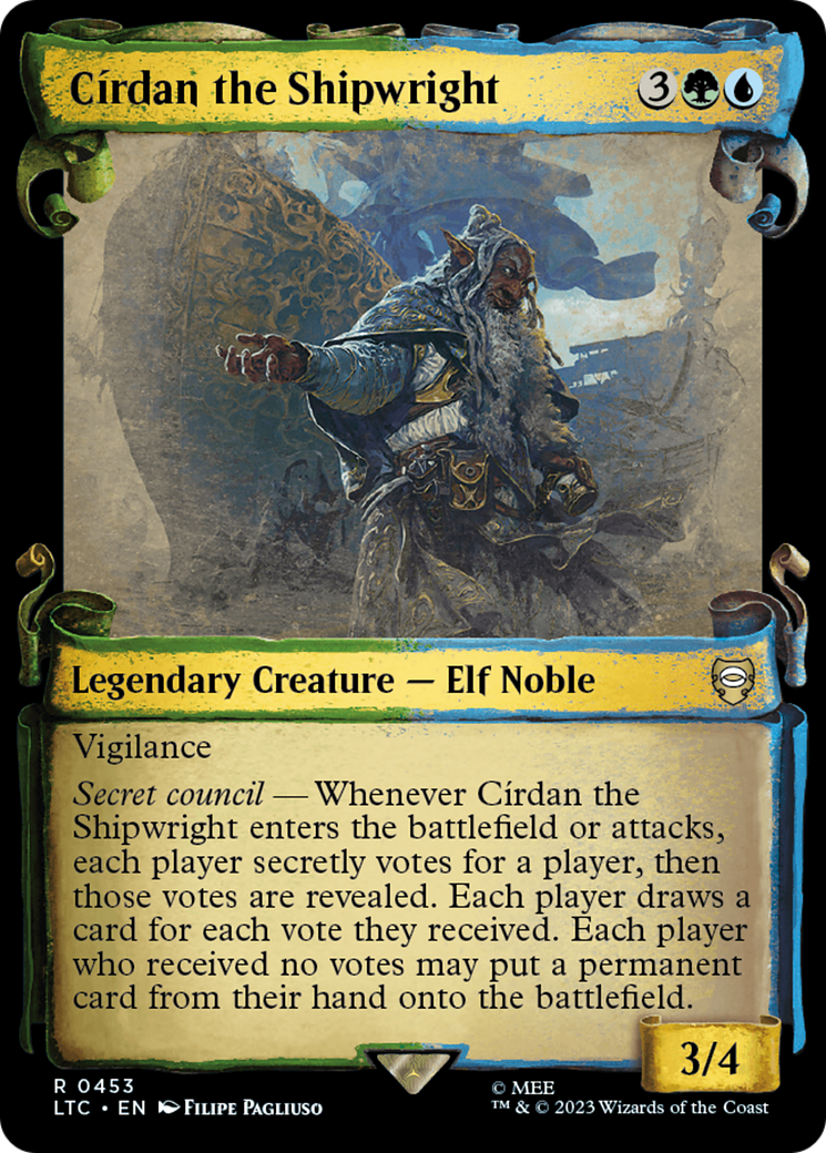 Cirdan the Shipwright [The Lord of the Rings: Tales of Middle-Earth Commander Showcase Scrolls] | Cracking-Singles