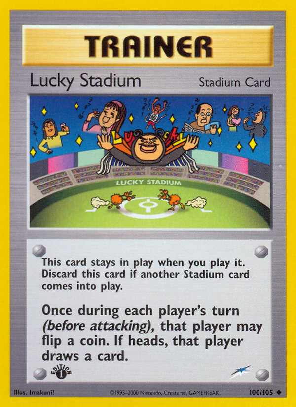 Lucky Stadium (100/105) [Neo Destiny 1st Edition] | Cracking-Singles