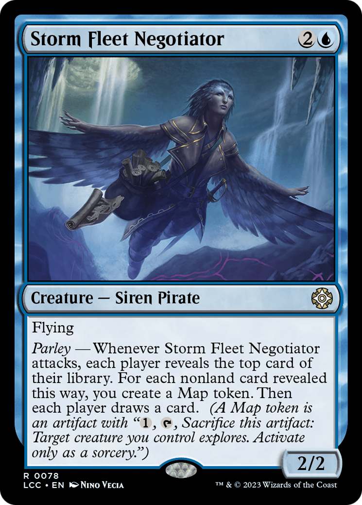 Storm Fleet Negotiator [The Lost Caverns of Ixalan Commander] | Cracking-Singles