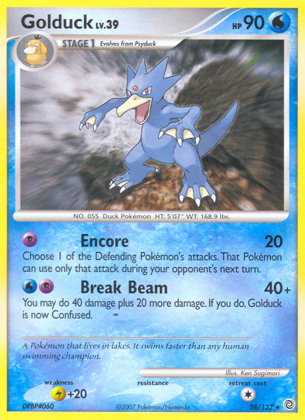 Golduck (28/132) [Diamond & Pearl: Secret Wonders] | Cracking-Singles