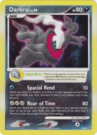 Darkrai (DP24) (Jumbo Card) [Diamond & Pearl: Black Star Promos] | Cracking-Singles