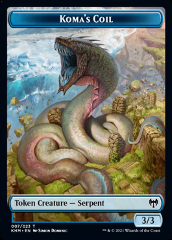 Koma's Coil Token [Kaldheim] | Cracking-Singles