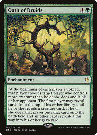 Oath of Druids [Commander 2016] | Cracking-Singles