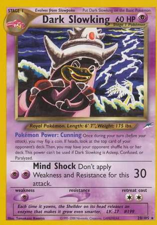 Dark Slowking (20/105) [Neo Destiny Unlimited] | Cracking-Singles