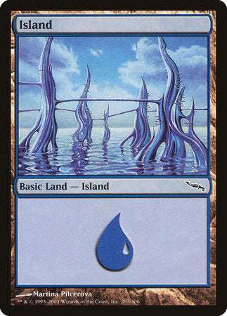 Island (293) [Mirrodin] | Cracking-Singles