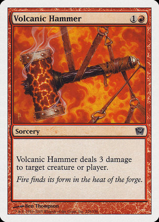 Volcanic Hammer [Ninth Edition] | Cracking-Singles