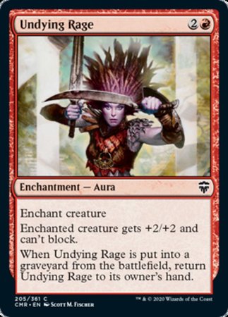 Undying Rage [Commander Legends] | Cracking-Singles