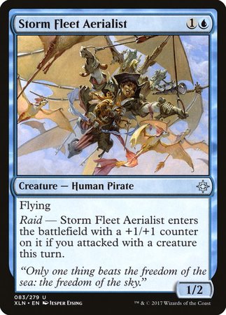 Storm Fleet Aerialist [Ixalan] | Cracking-Singles