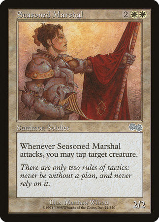 Seasoned Marshal [Urza's Saga] | Cracking-Singles