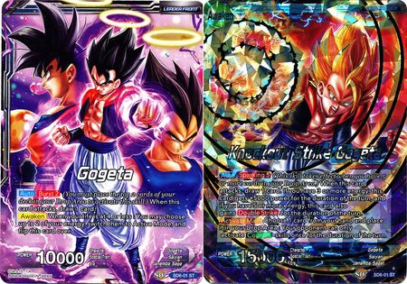 Gogeta // Knockout Strike Gogeta (Starter Deck Exclusive) (SD6-01) [Miraculous Revival] | Cracking-Singles