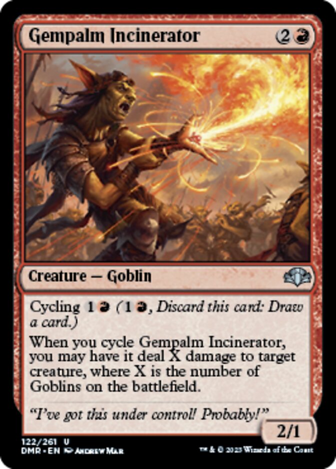 Gempalm Incinerator [Dominaria Remastered] | Cracking-Singles