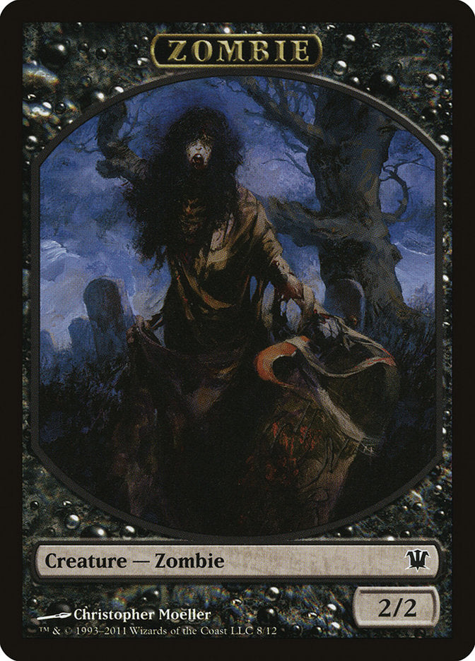 Zombie (8/12) [Innistrad Tokens] | Cracking-Singles