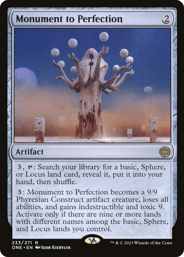 Monument to Perfection [Phyrexia: All Will Be One] | Cracking-Singles