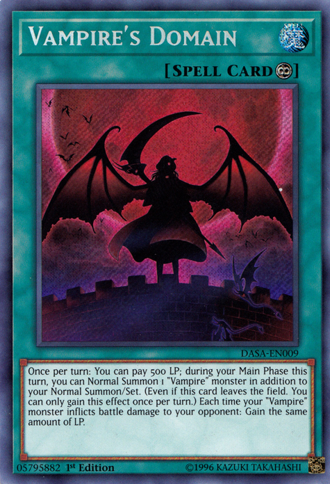 Vampire's Domain [DASA-EN009] Secret Rare | Cracking-Singles