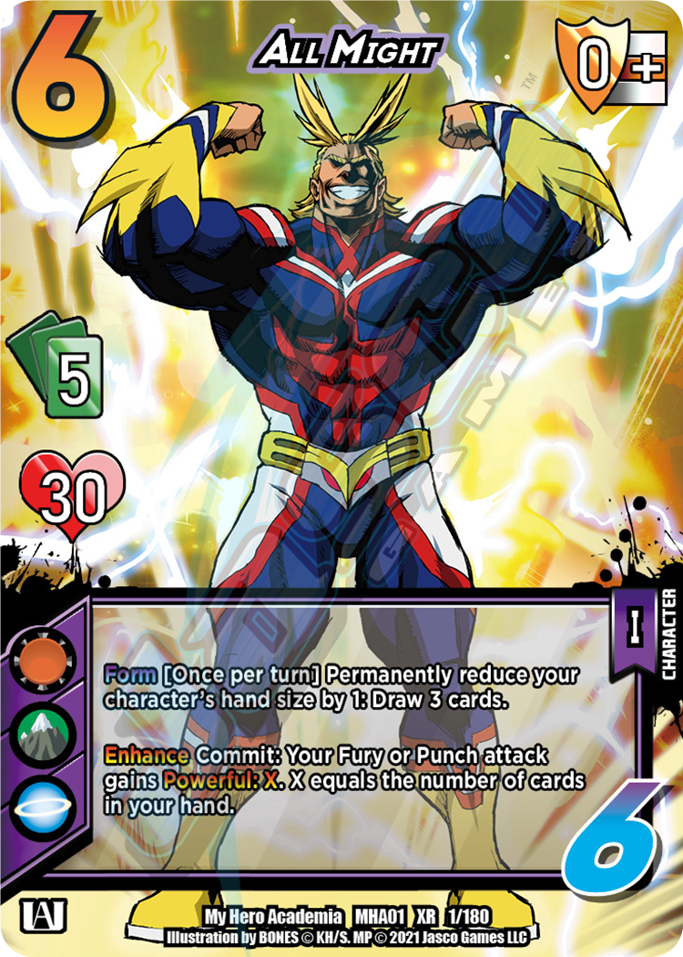 All Might [Series 1 XR Unlimited] | Cracking-Singles