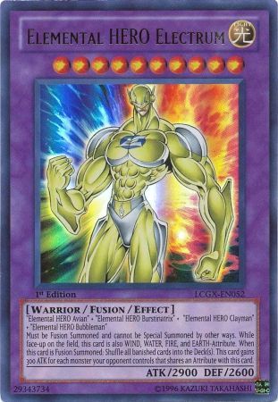 Elemental HERO Electrum [LCGX-EN052] Ultra Rare | Cracking-Singles