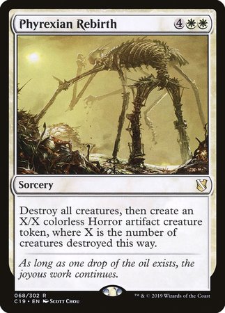 Phyrexian Rebirth [Commander 2019] | Cracking-Singles