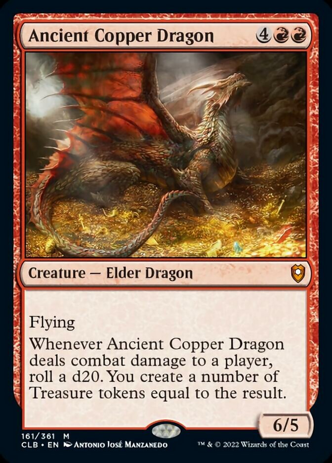 Ancient Copper Dragon [Commander Legends: Battle for Baldur's Gate] | Cracking-Singles