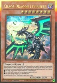 Chaos Dragon Levianeer (Alternate Art) [MAGO-EN017] Gold Rare | Cracking-Singles