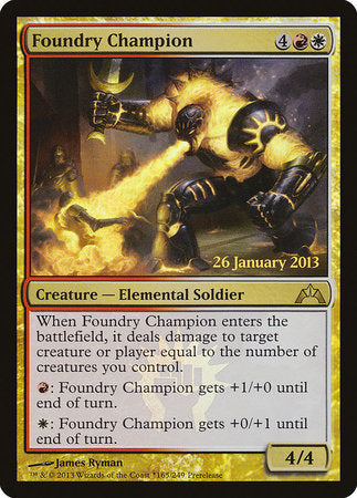 Foundry Champion [Gatecrash Promos] | Cracking-Singles