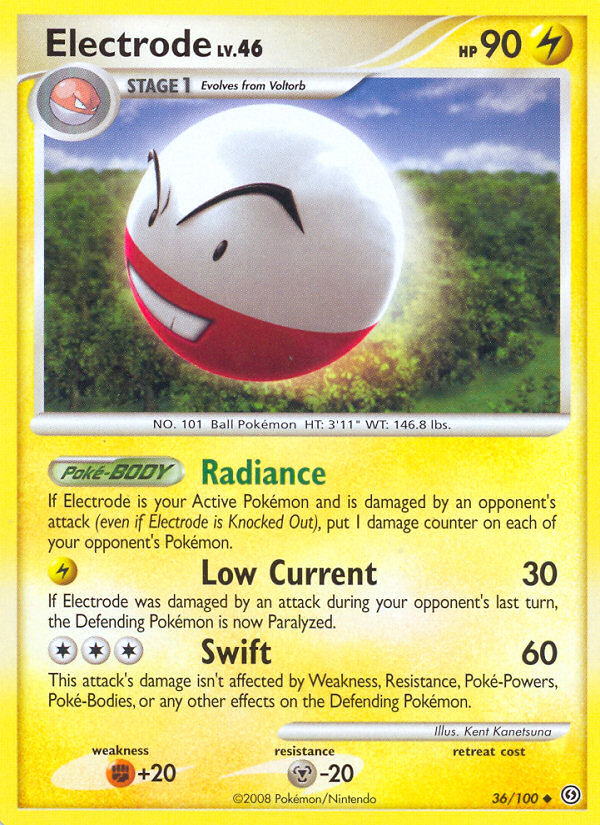 Electrode (36/100) [Diamond & Pearl: Stormfront] | Cracking-Singles