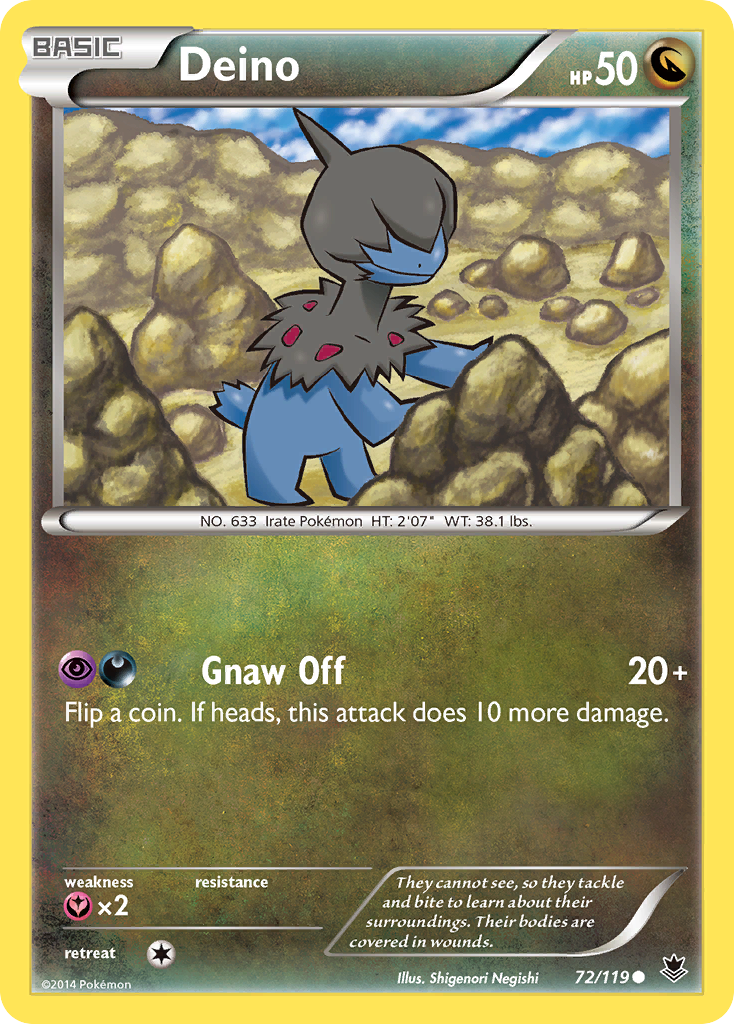 Deino (72/119) [XY: Phantom Forces] | Cracking-Singles