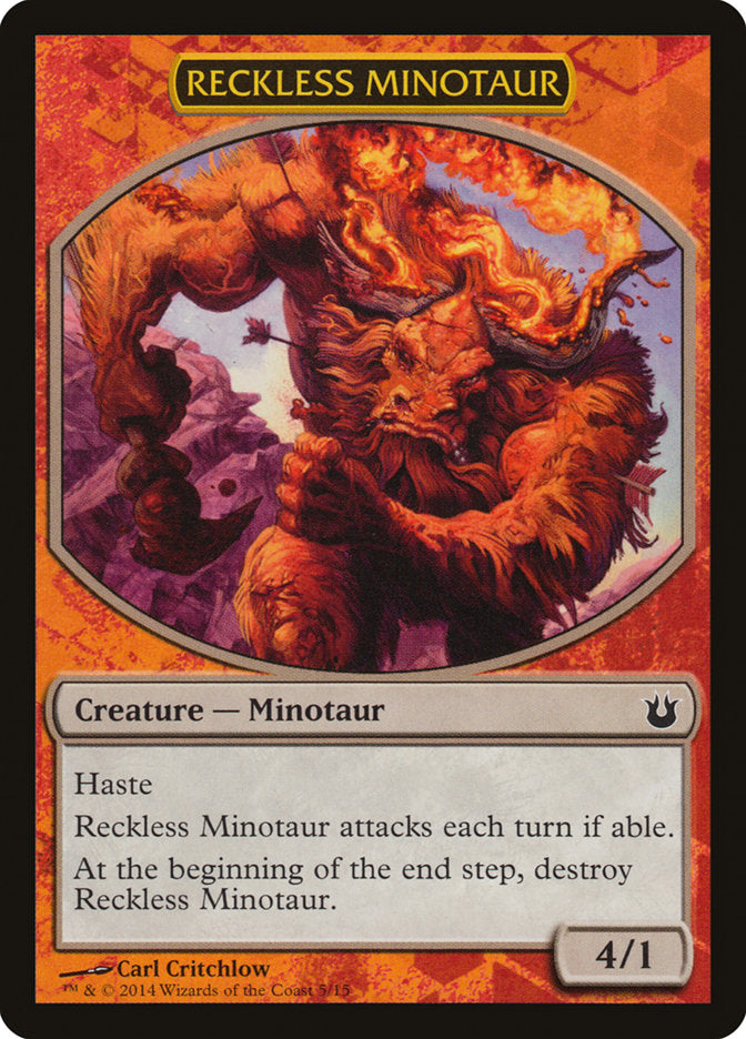 Reckless Minotaur [Hero's Path Promos] | Cracking-Singles