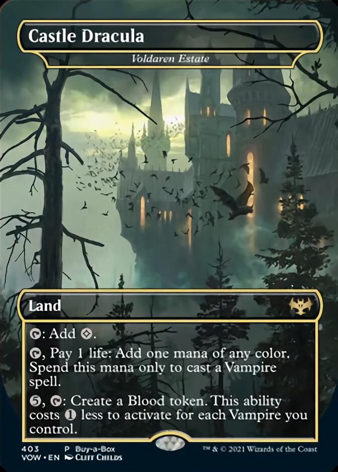 Voldaren Estate - Castle Dracula (Buy-a-Box) [Innistrad: Crimson Vow] | Cracking-Singles