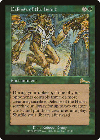 Defense of the Heart [Urza's Legacy] | Cracking-Singles