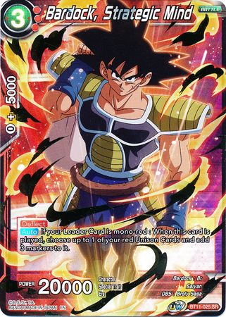 Bardock, Strategic Mind [BT11-025] | Cracking-Singles