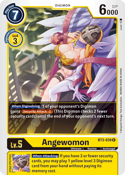 Angewomon [BT3-039] [Release Special Booster Ver.1.5] | Cracking-Singles