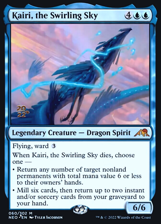 Kairi, the Swirling Sky [Kamigawa: Neon Dynasty Prerelease Promos] | Cracking-Singles