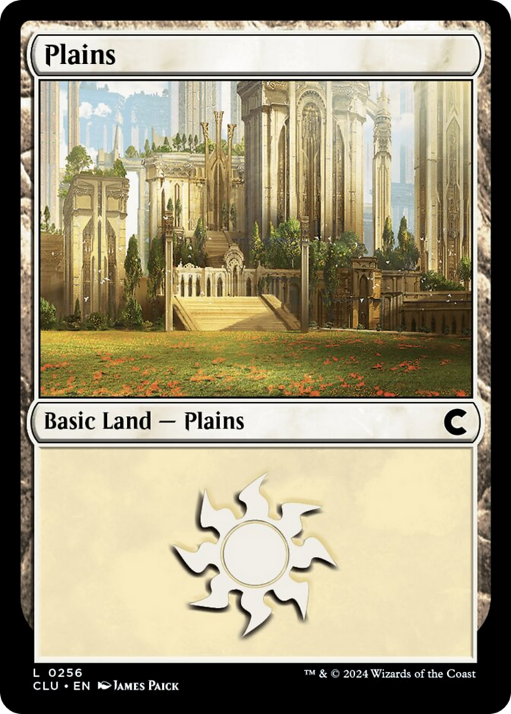 Plains (0256) [Ravnica: Clue Edition] | Cracking-Singles