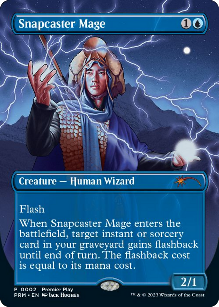 Snapcaster Mage (Borderless Alternate Art) [Regional Championship Qualifiers 2023] | Cracking-Singles