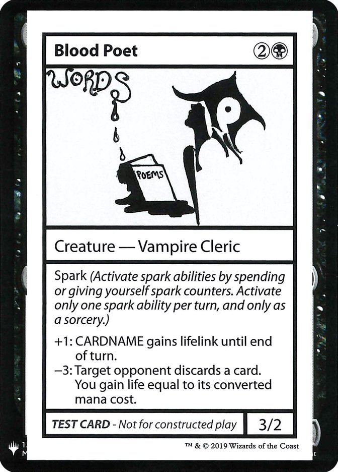 Blood Poet [Mystery Booster Playtest Cards] | Cracking-Singles