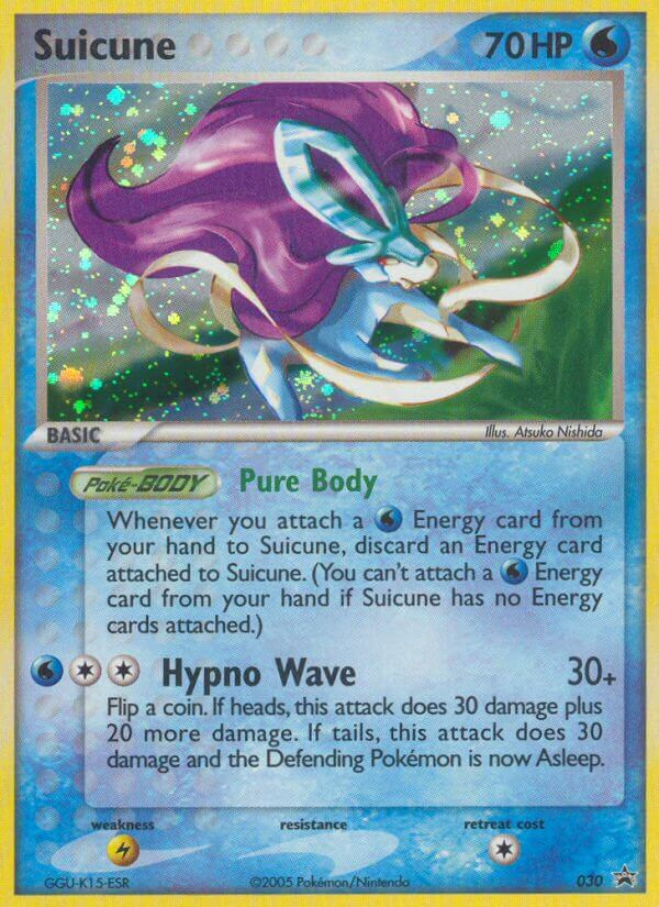 Suicune (030) [Nintendo: Black Star Promos] | Cracking-Singles