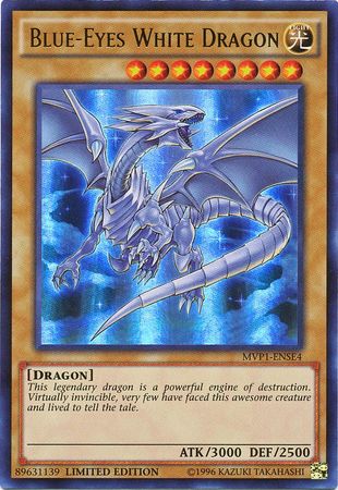 Blue-Eyes White Dragon [MVP1-ENSE4] Ultra Rare | Cracking-Singles