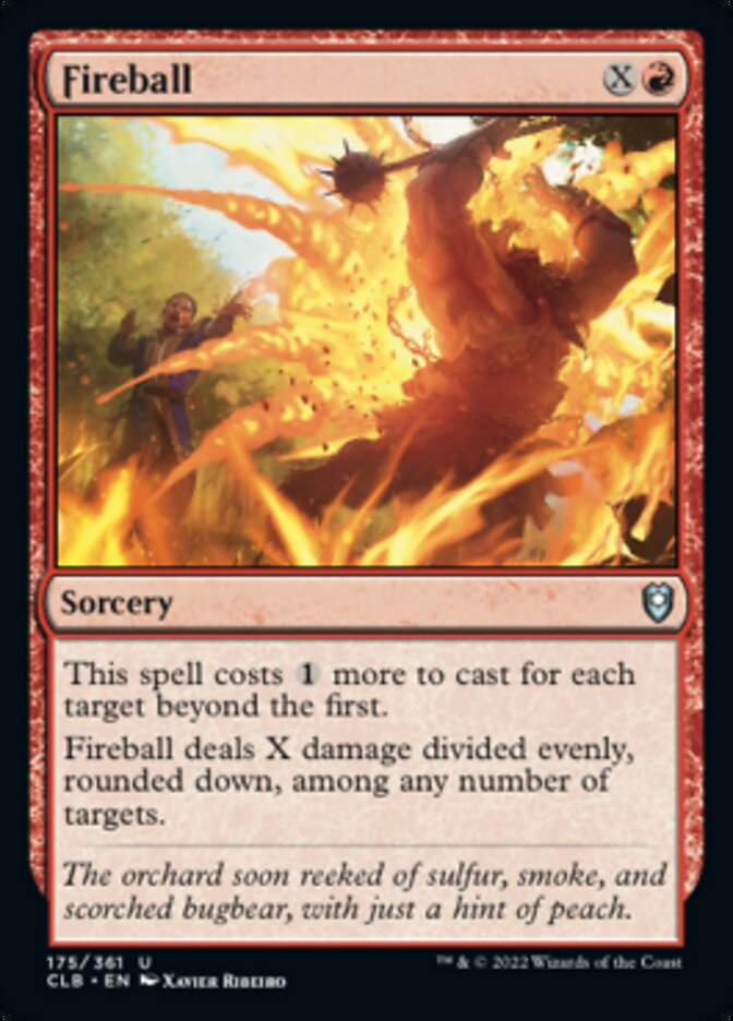 Fireball [Commander Legends: Battle for Baldur's Gate] | Cracking-Singles