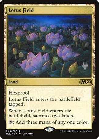 Lotus Field [Core Set 2020 Promos] | Cracking-Singles