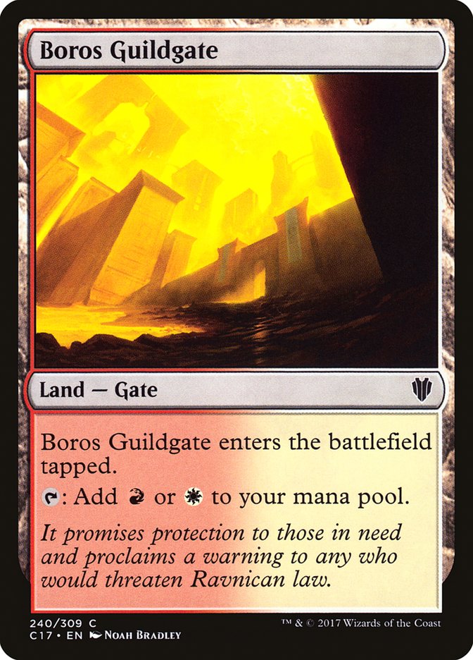 Boros Guildgate [Commander 2017] | Cracking-Singles