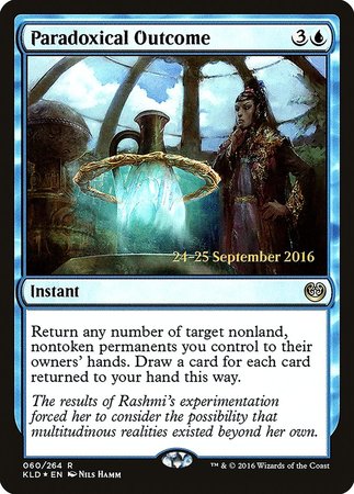 Paradoxical Outcome [Kaladesh Promos] | Cracking-Singles