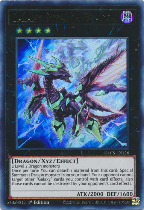 Galaxy Stealth Dragon [DLCS-EN126] Ultra Rare | Cracking-Singles