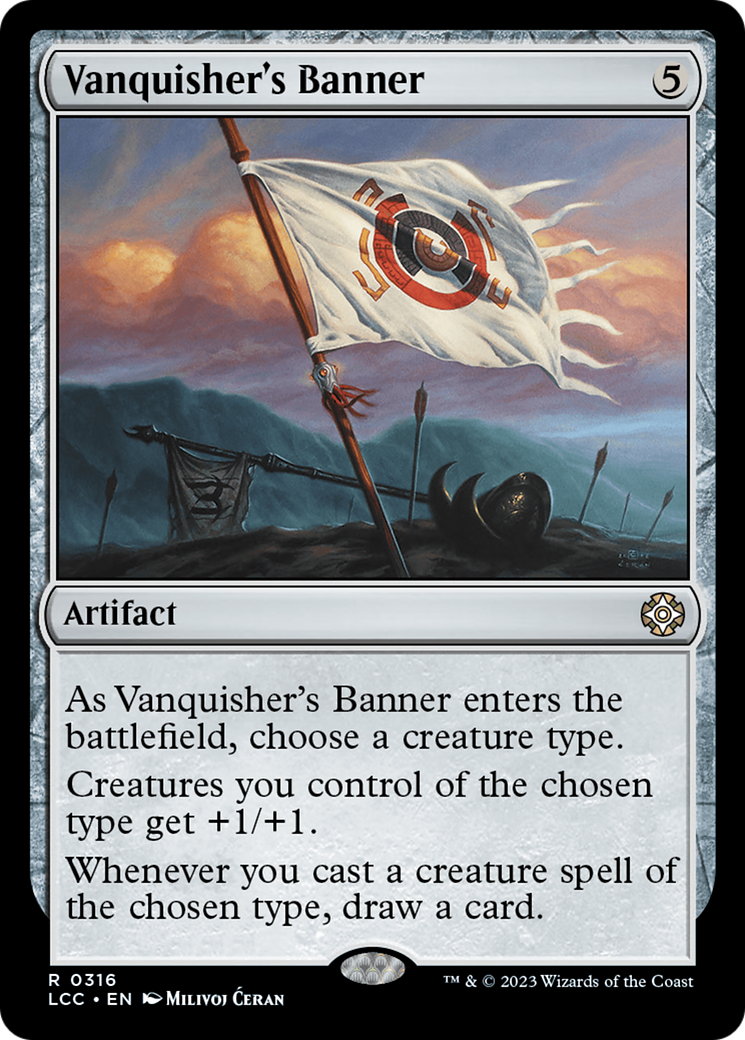 Vanquisher's Banner [The Lost Caverns of Ixalan Commander] | Cracking-Singles