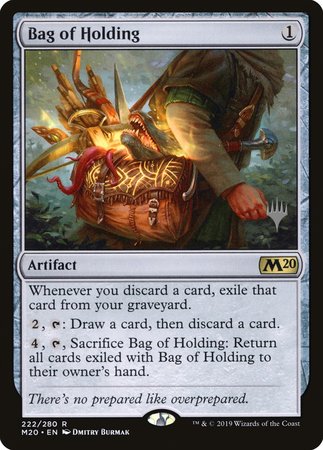 Bag of Holding [Core Set 2020 Promos] | Cracking-Singles