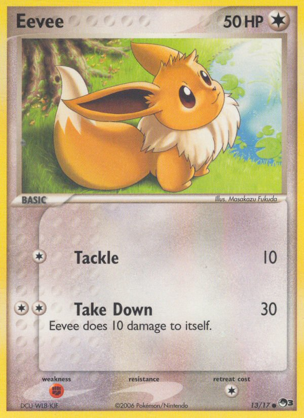 Eevee (13/17) [POP Series 3] | Cracking-Singles