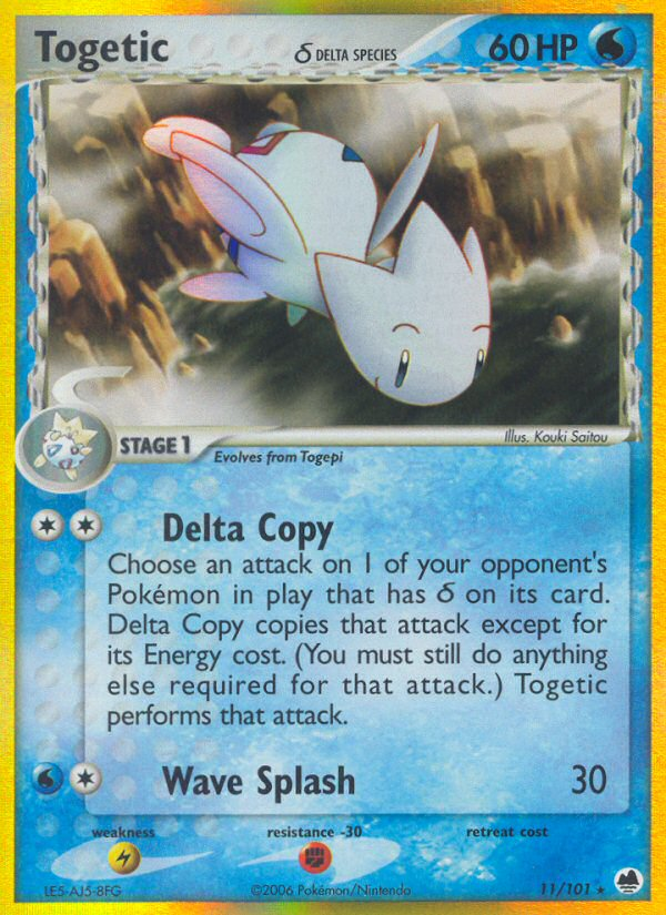 Togetic (11/101) (Delta Species) [EX: Dragon Frontiers] | Cracking-Singles