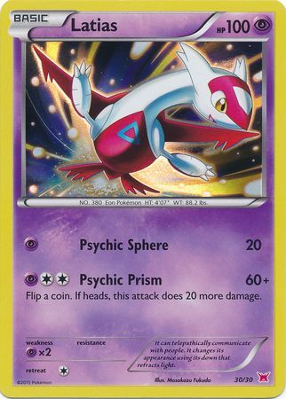 Latias (30/30) [XY: Trainer Kit 2 - Latias] | Cracking-Singles